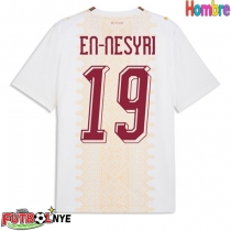 Camiseta Marruecos Youssef En-Nesyri #19 Visitante Equipación Mundial 2026 manga corta